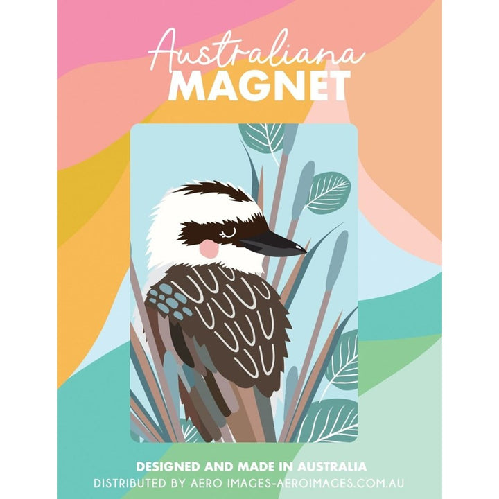 Aero Images: Decorative Magnet Kookaburra