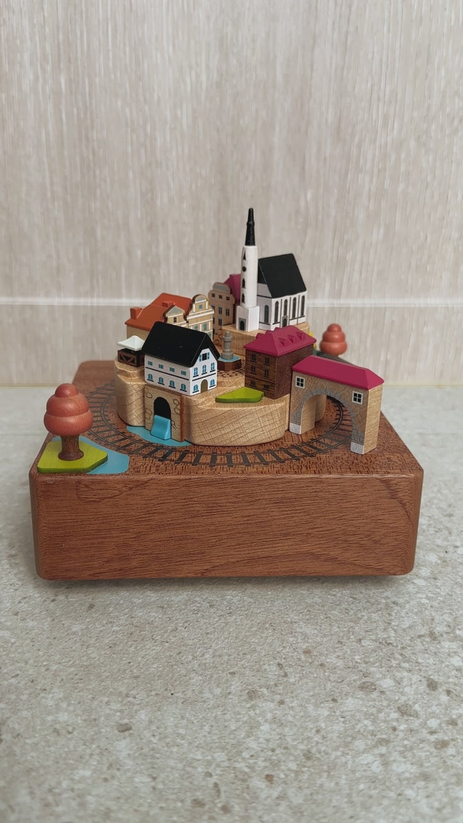 Train on sale music box