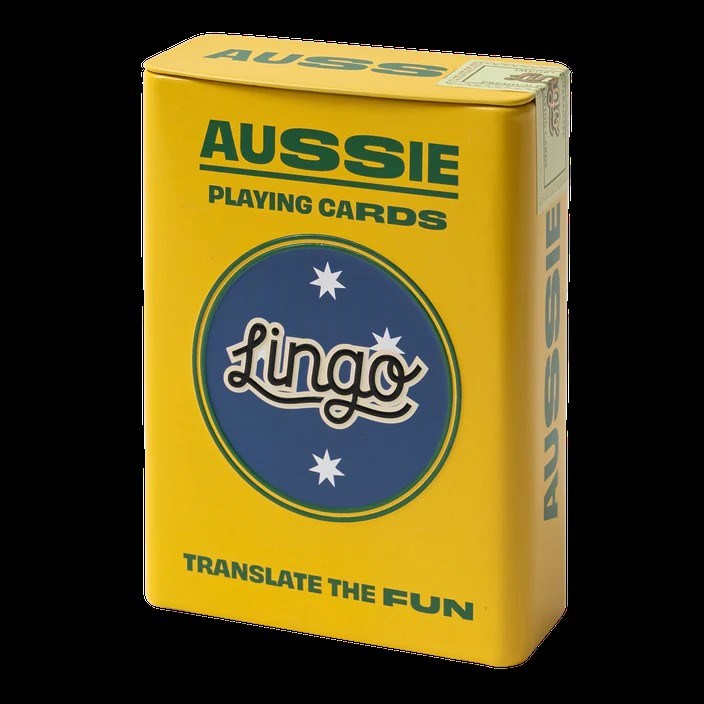 Lingo: Playing cards Aussie Wayfarer Tin