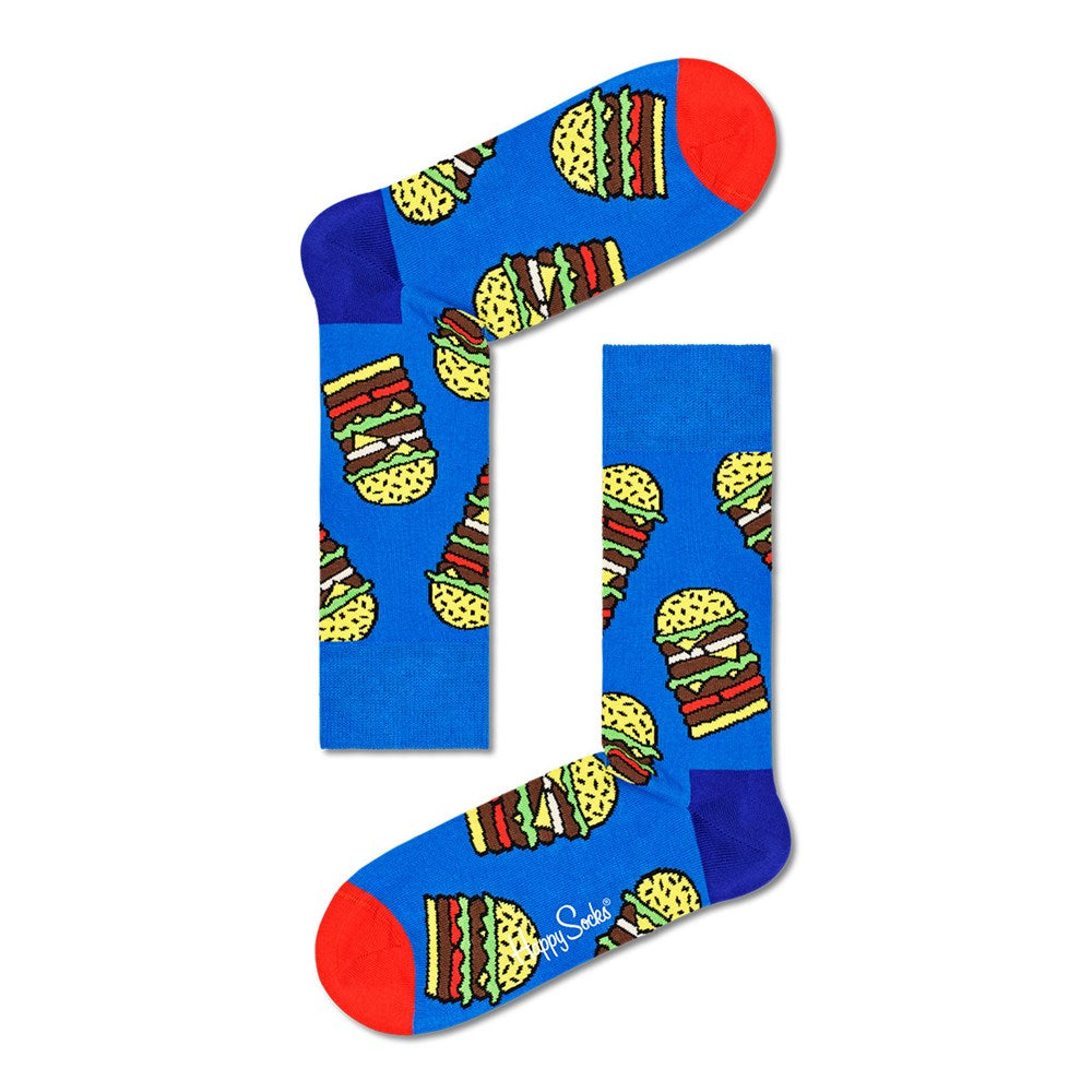 Happy Socks: Burger Blue - Main Image