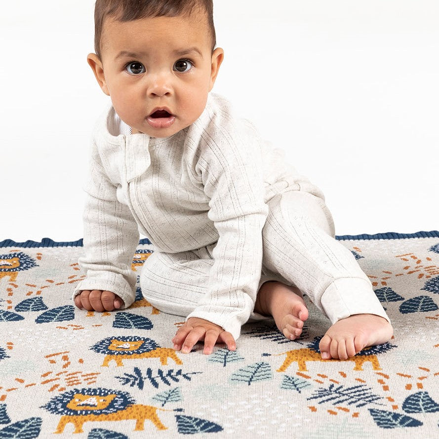 Indus Design Baby Blanket Lindsay Lion Monsterthreads