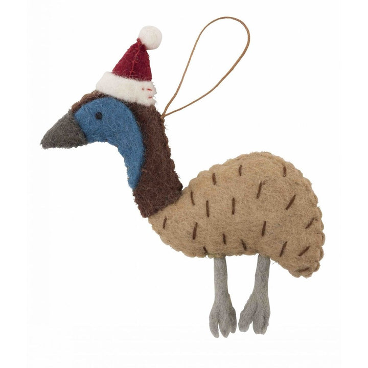 Christmas Ornament Australian Animals Decoration Emu Hat