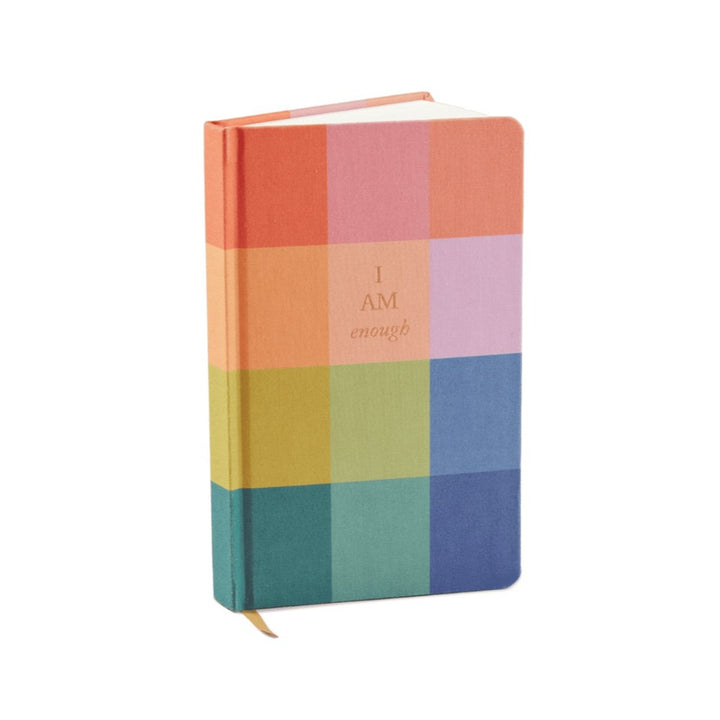 DesignWorks Ink: Bookcloth Journal Rainbow Check
