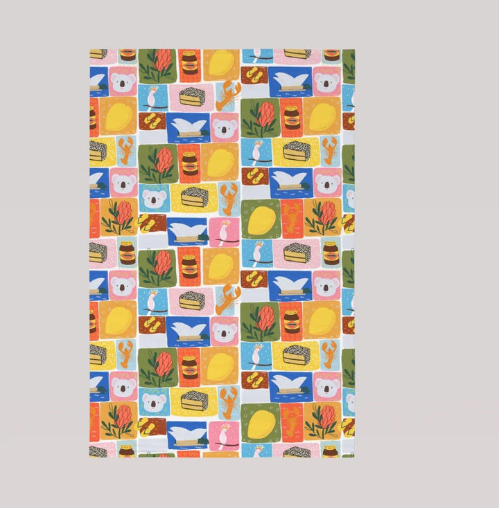 Suki McMaster: Tea Towel Aussie Icon