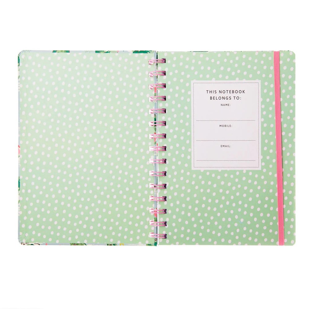 Cath Kidston A5 Wiro Notebook Frogs Monsterthreads
