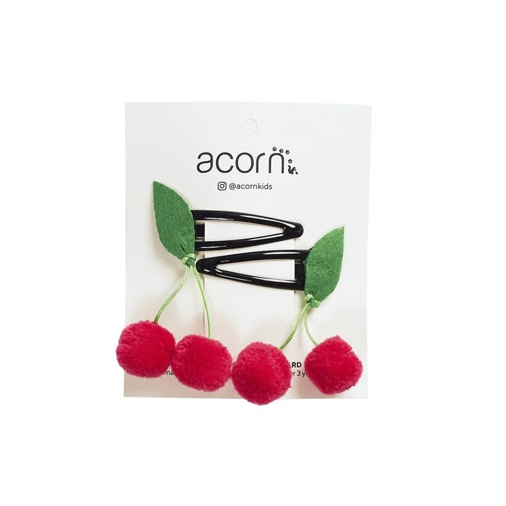 Acorn Kids: Cherries Hair Clip