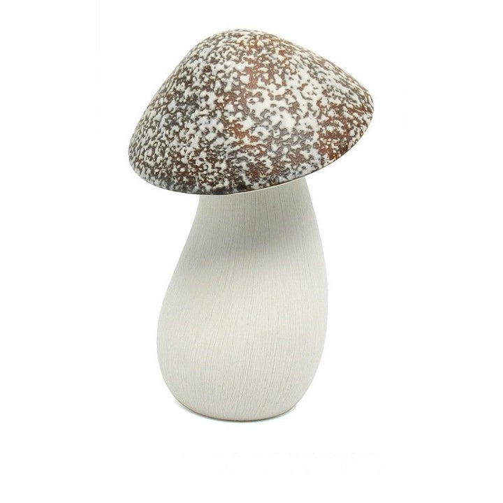 Mushroom Diffuser: Small Brown Speckle Ceramic