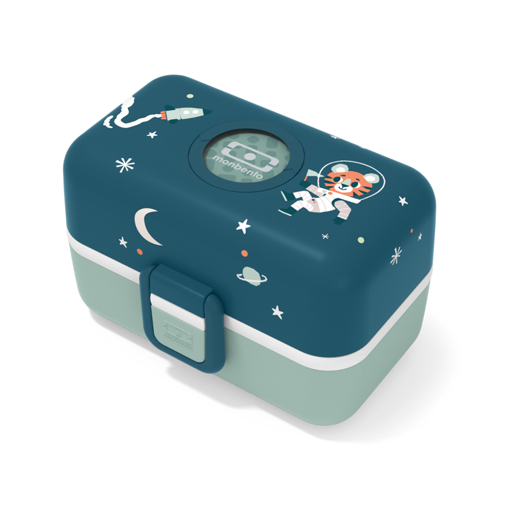 Monbento: Mb Tresor Graphic Kids Lunch Box Cosmic Blue