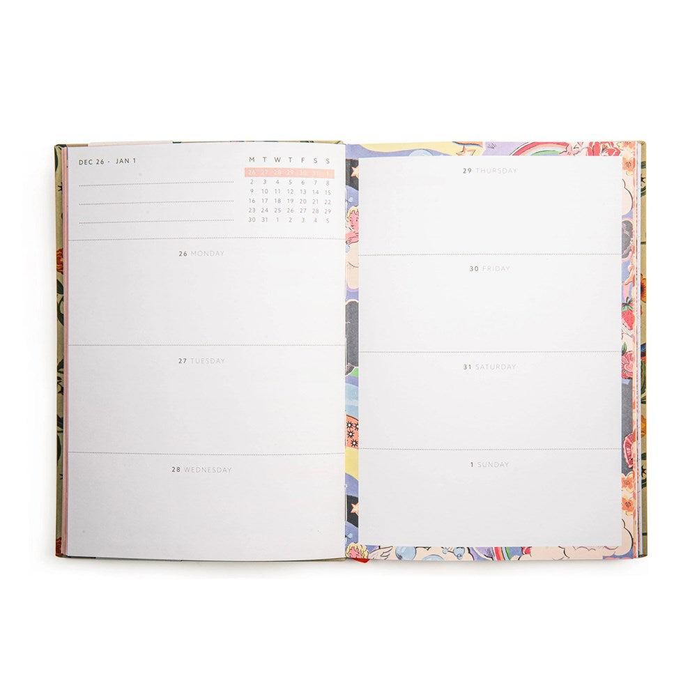 Cath Kidston A5 Diary Artist Ditsy Rotary Monsterthreads