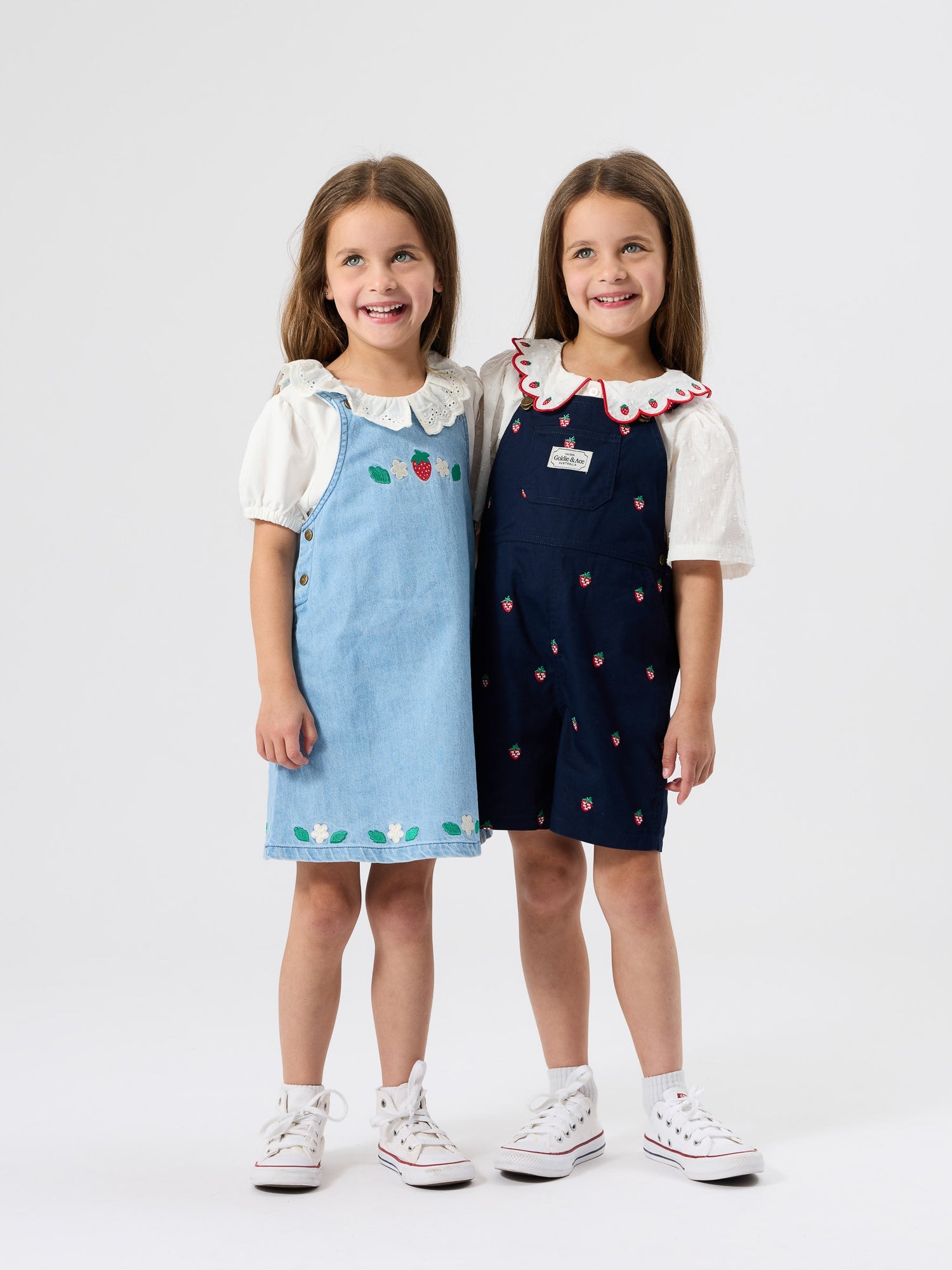 Wild Strawberry Pinafore Dress