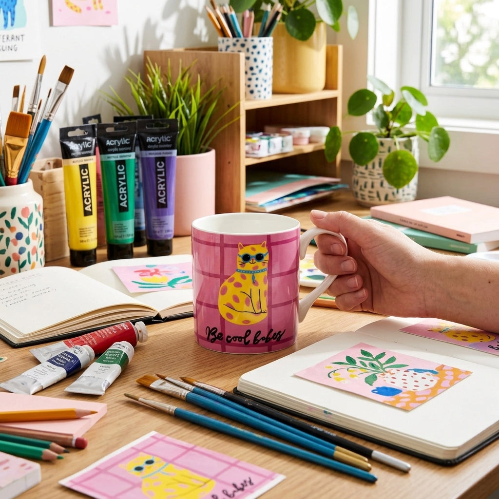 AI creative — Mug Be Cool Babes