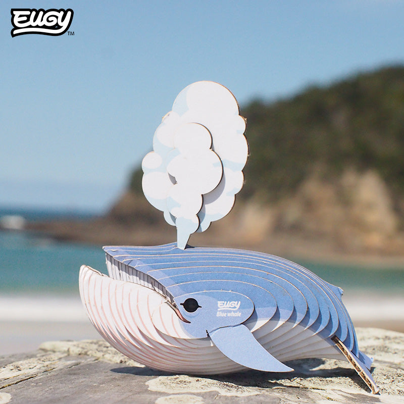EUGY 3D Paper Puzzle - Blue Whale