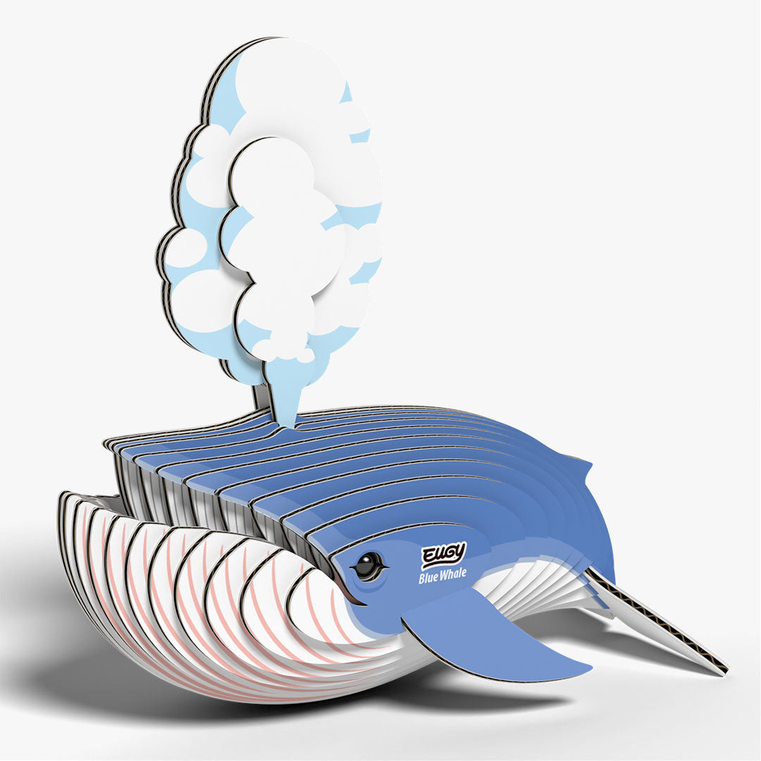 EUGY 3D Paper Puzzle - Blue Whale