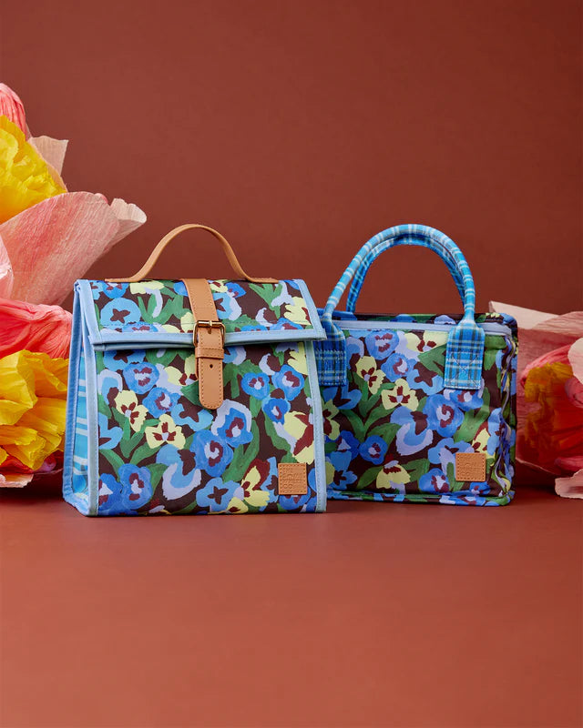 The Somewhere Co: Pansy Patch Lunch Satchel