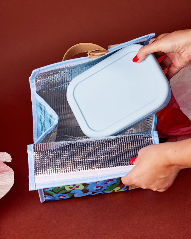 The Somewhere Co: Pansy Patch Lunch Satchel