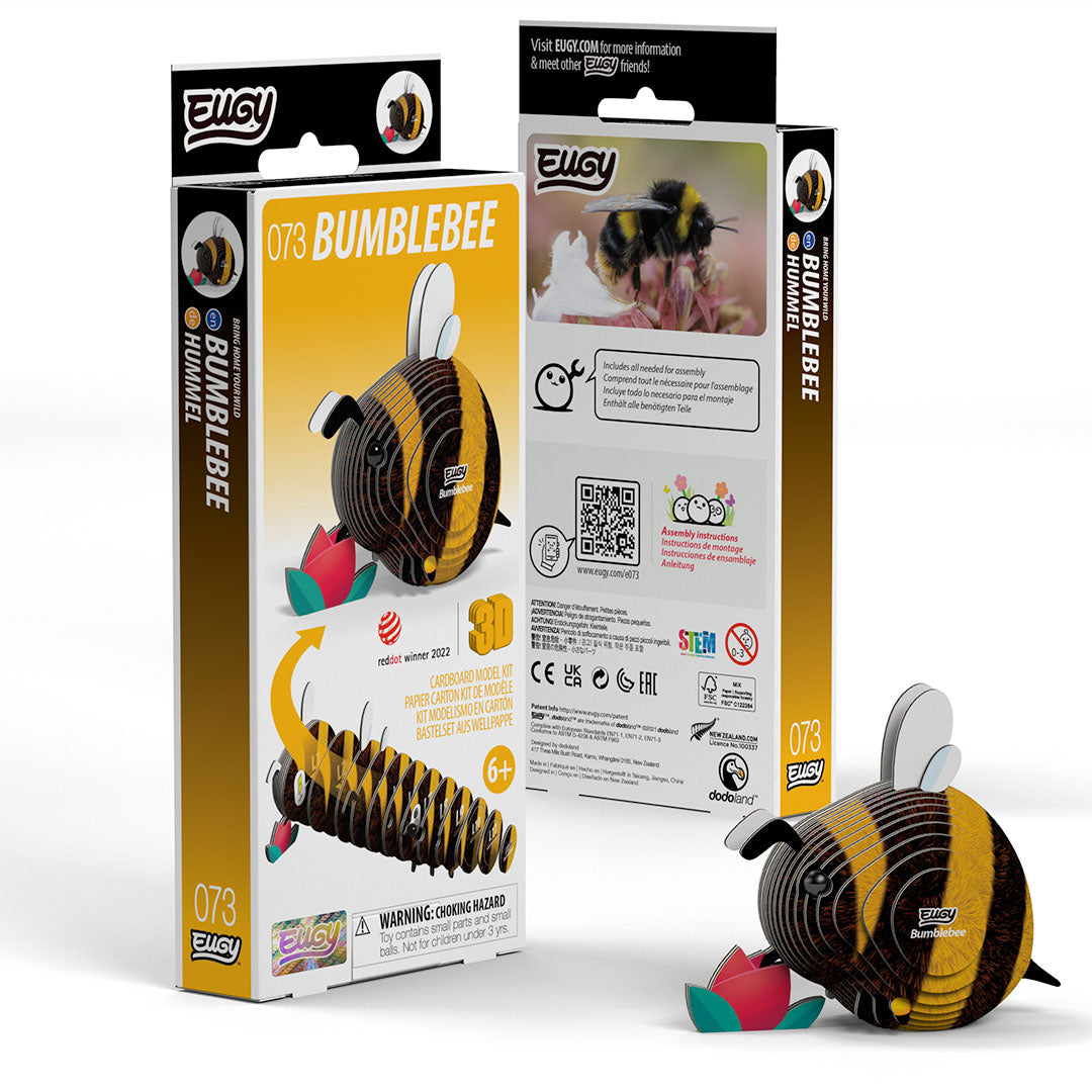 EUGY Bumblebee 3D Paper Puzzle