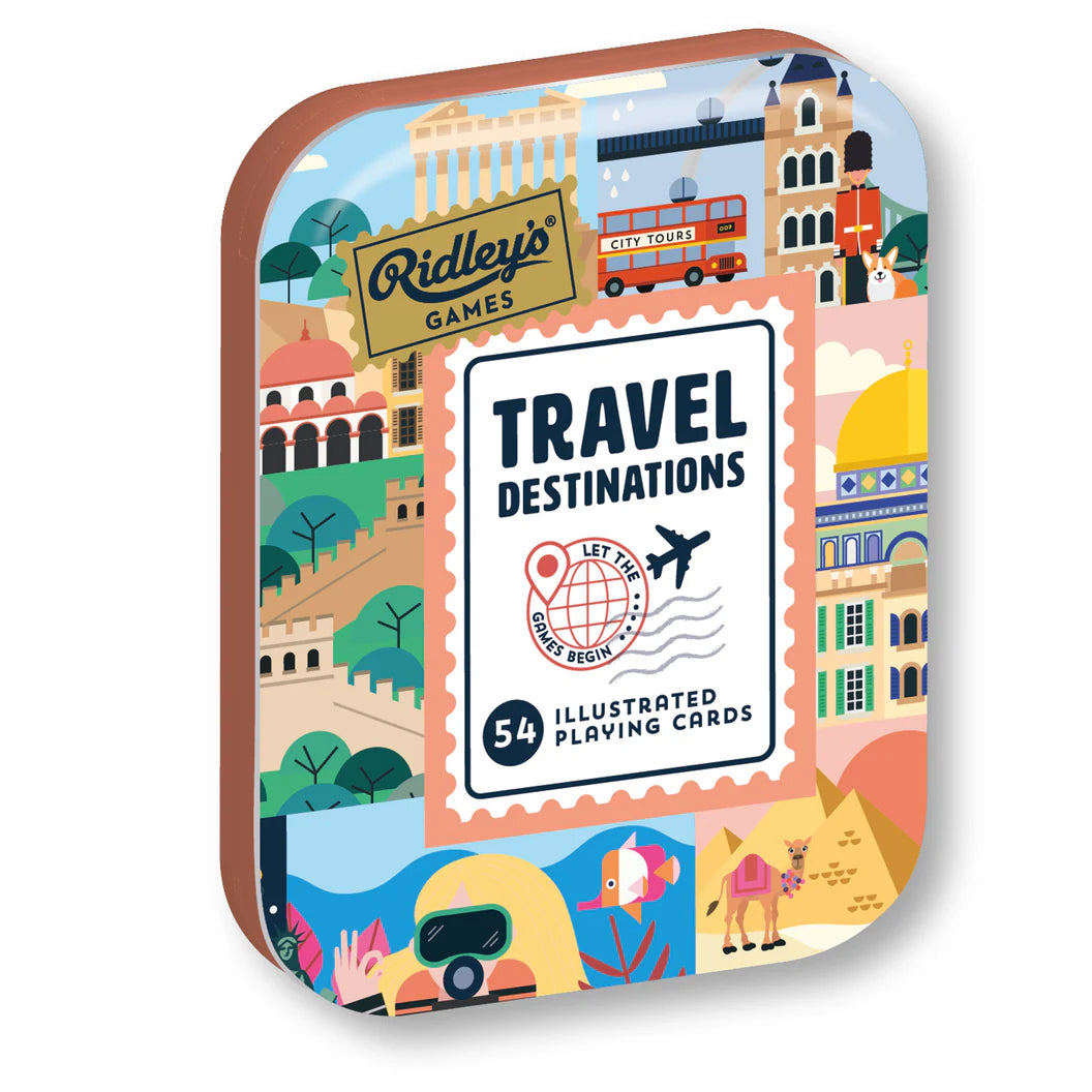Ridley's: Travel Destinations Playing Cards – Monsterthreads
