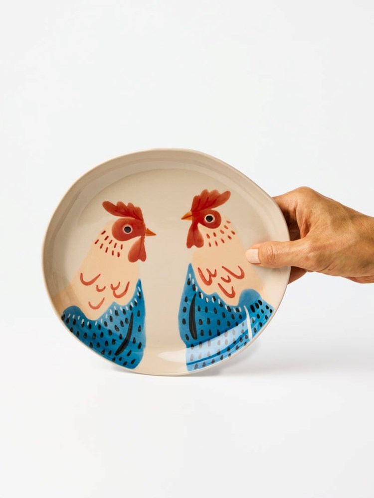 Jones & Co: Coop Barn Blue Plate