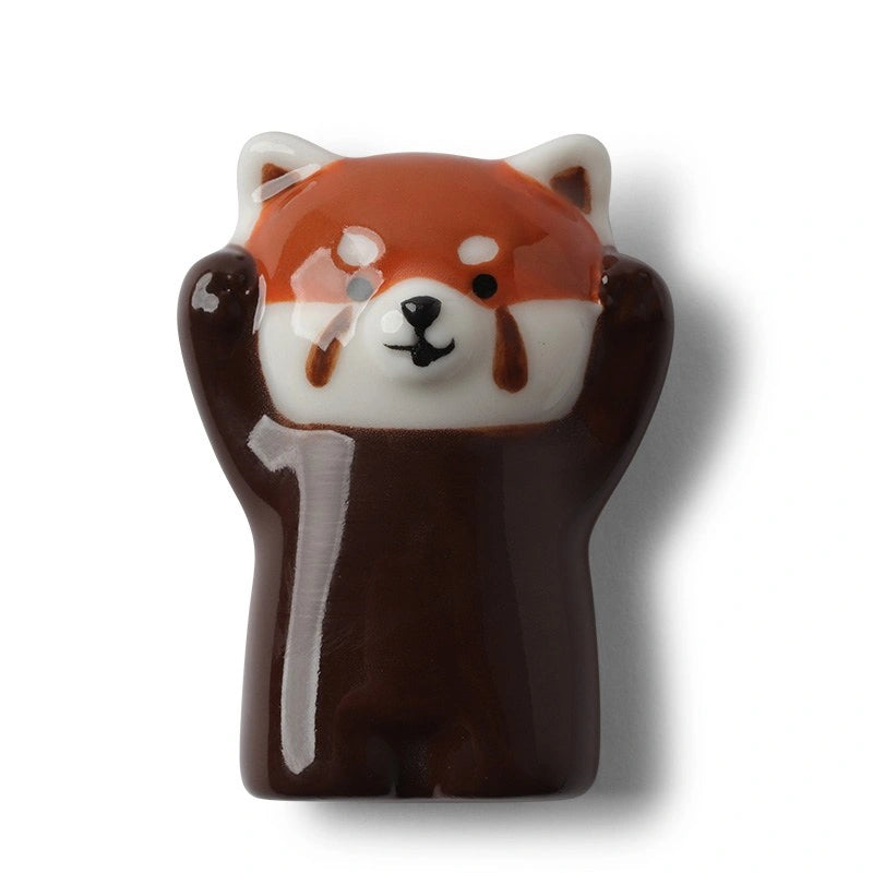 Decole Lesser Panda Chopstick Rest - Standing