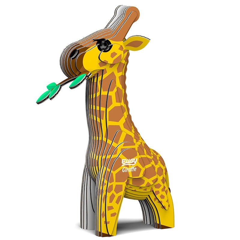 Eugy 3D Paper Model: Giraffe