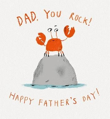 Meraki: Dad, You Rock Card