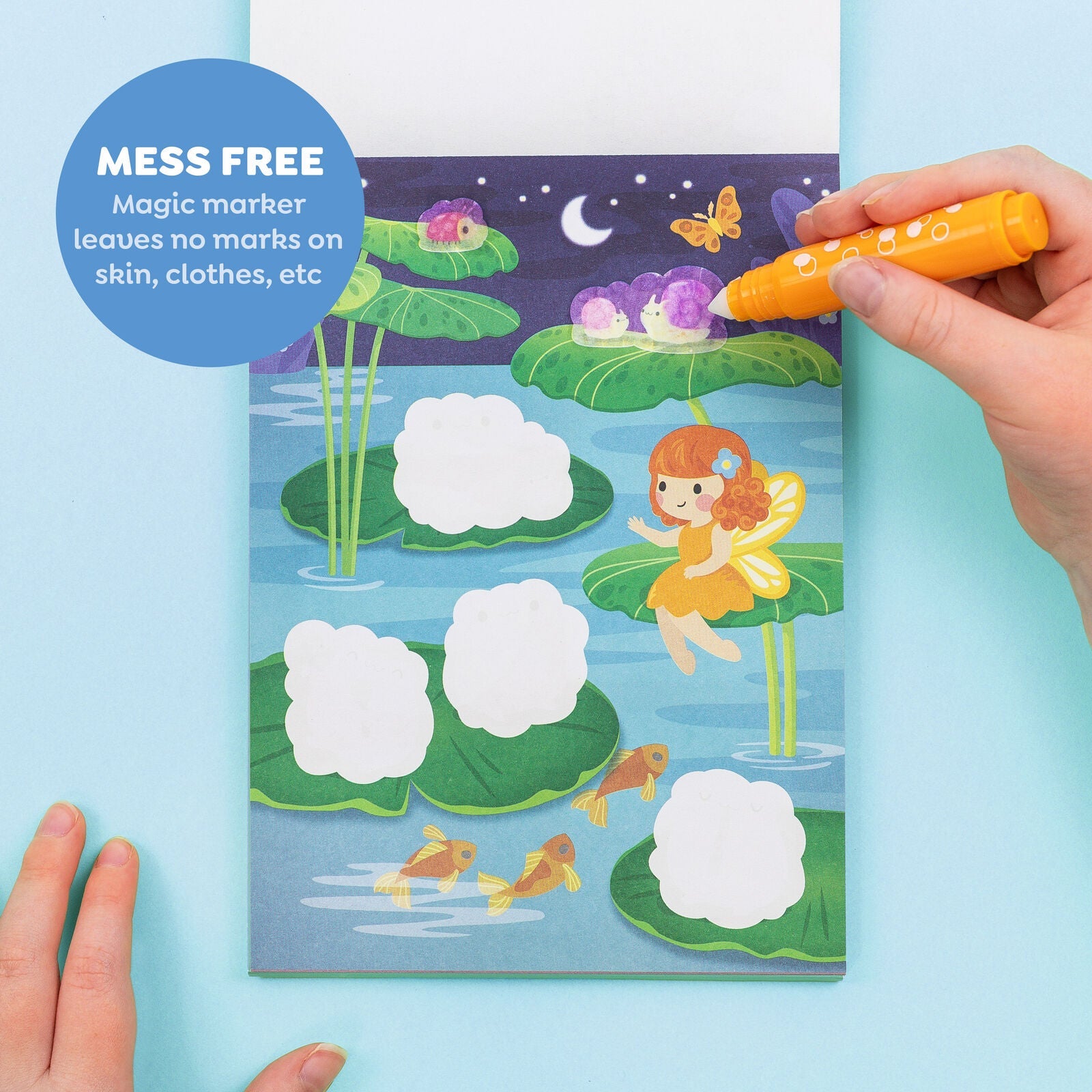 Tiger Tribe Colour Surprise Mess-Free Activity Set - Fairy Magic