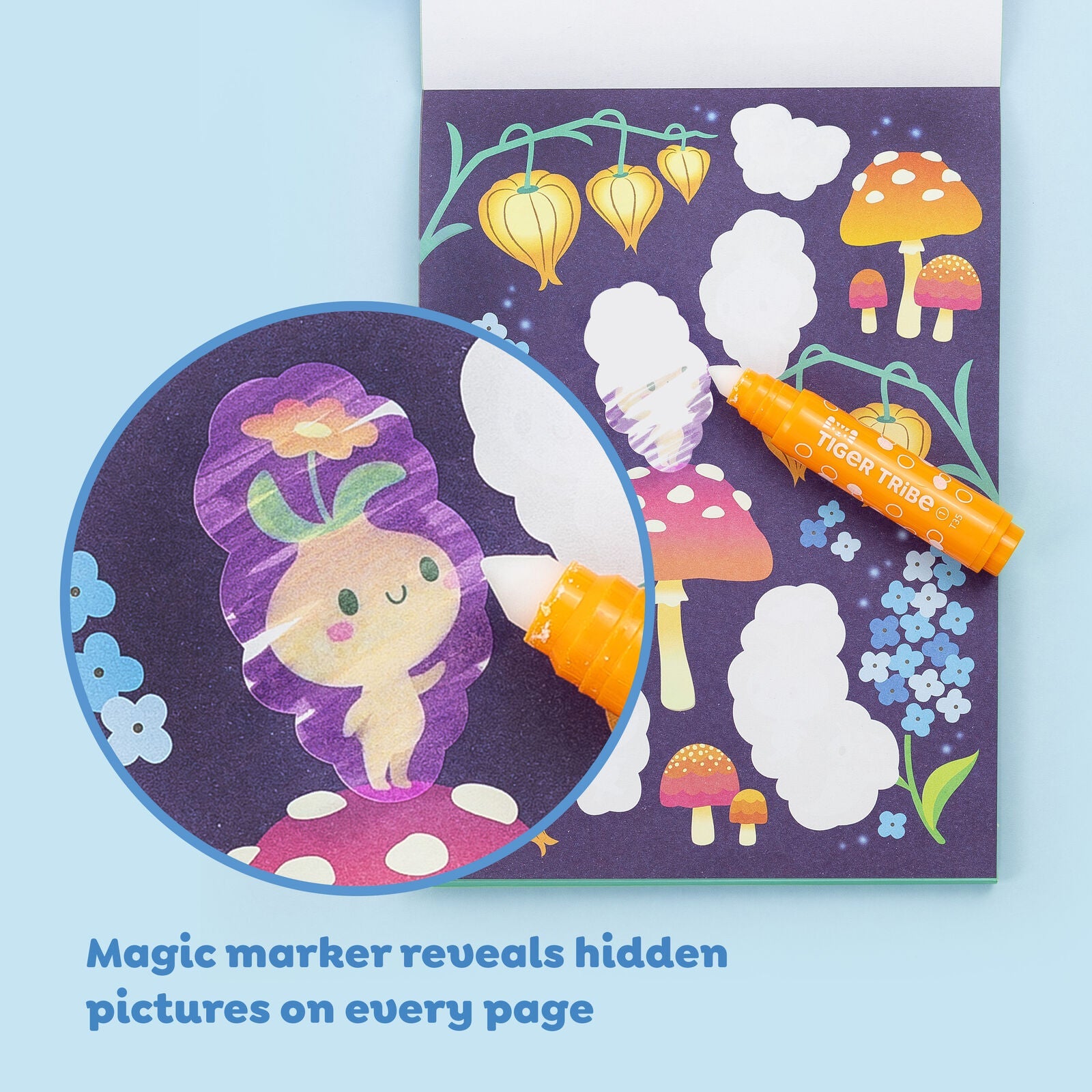 Tiger Tribe Colour Surprise Mess-Free Activity Set - Fairy Magic