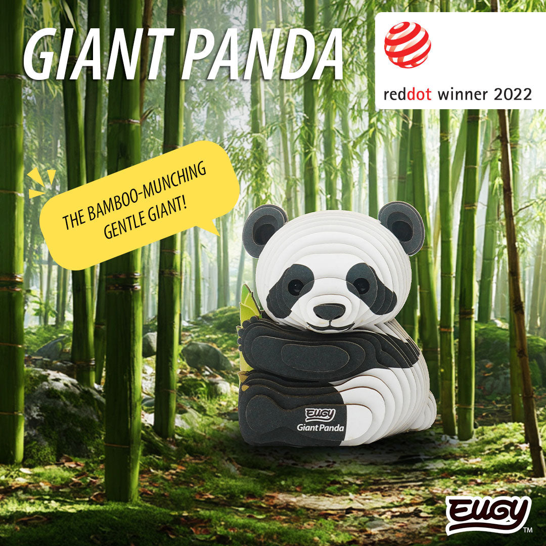 EUGY Giant Panda 3D Paper Puzzle