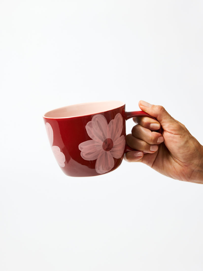 Jones & Co Chino Mug - Boss Daisy Wine