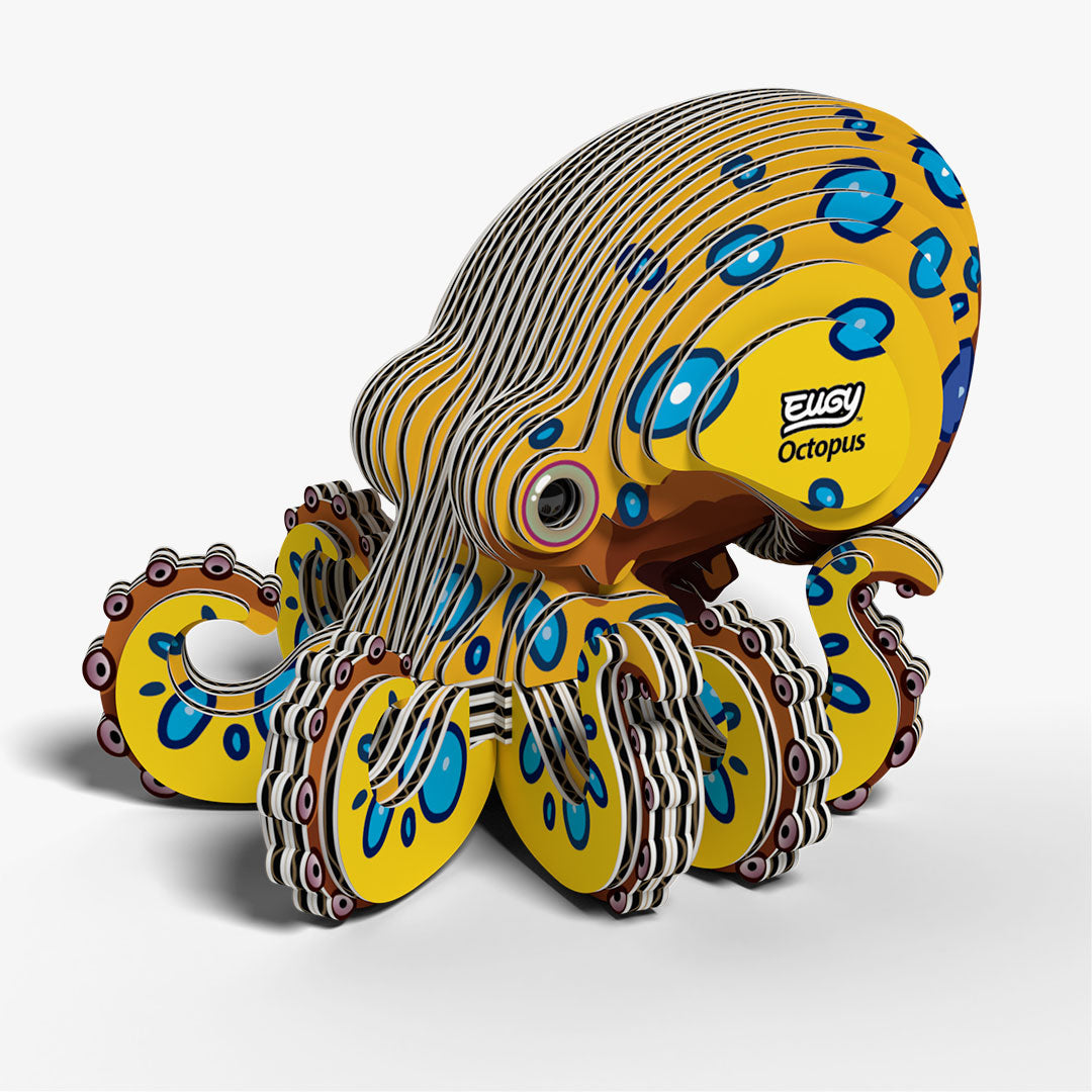 EUGY Octopus 3D Paper Puzzle
