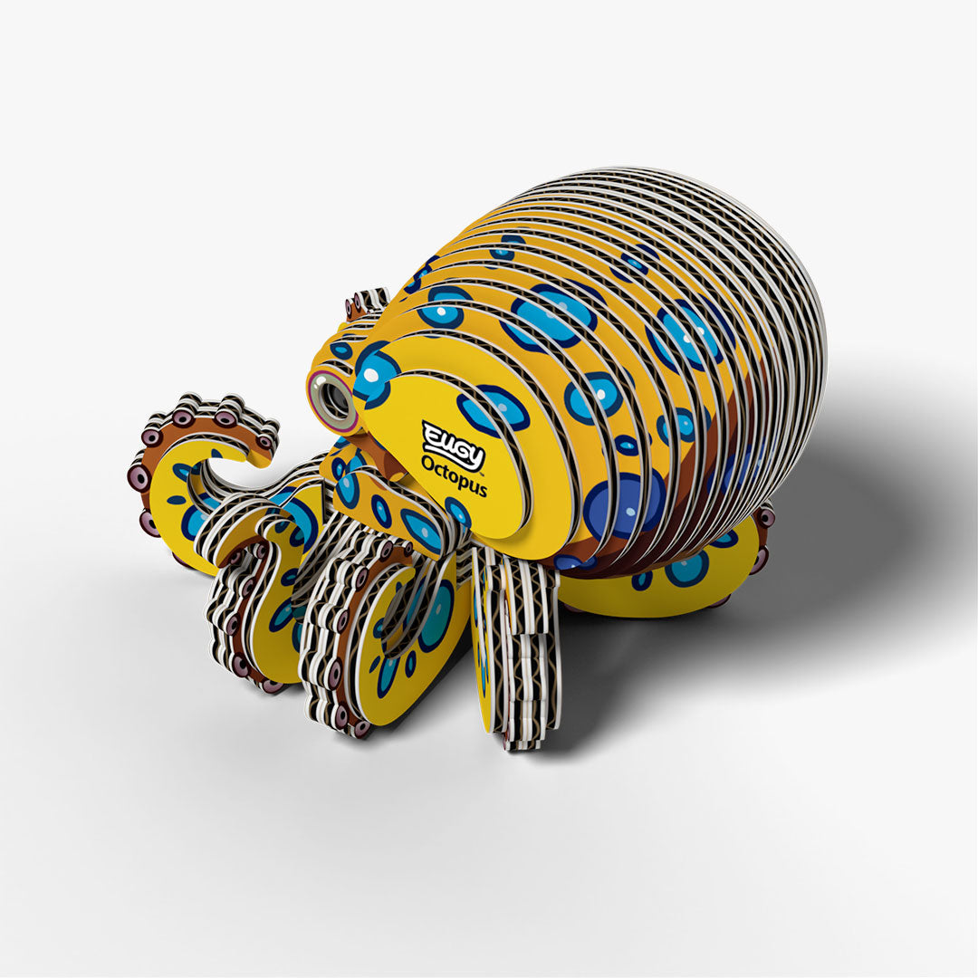 EUGY Octopus 3D Paper Puzzle