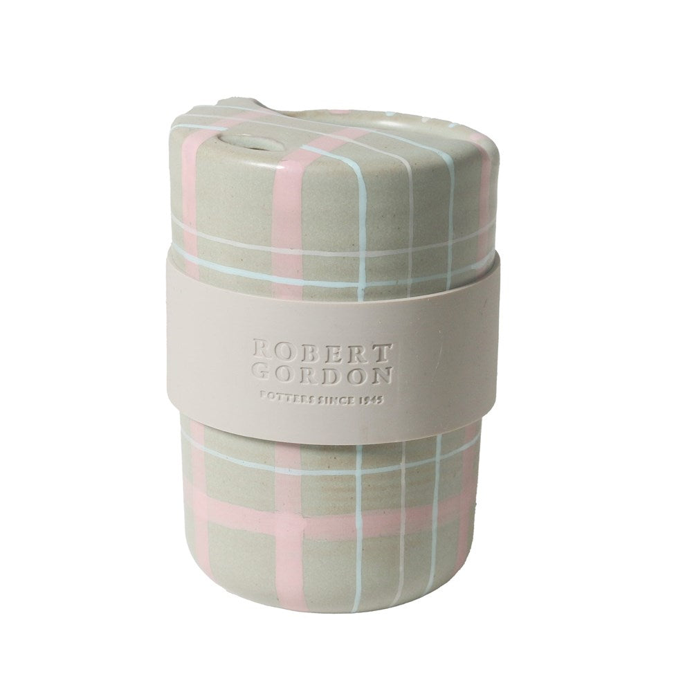 Robert Gordon: Travel Cup  - Sage & Blush with Silicone Band