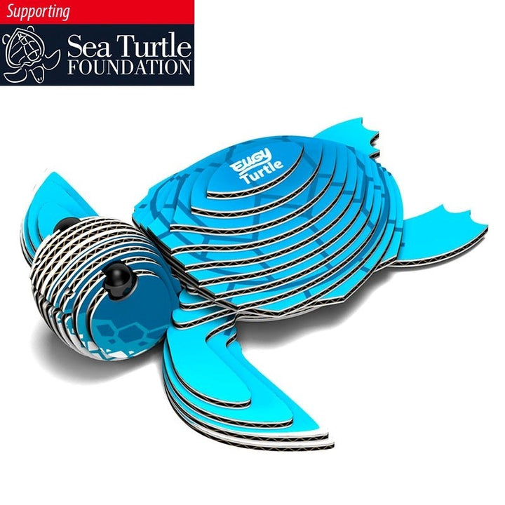 Eugy 3D Paper Model: Turtle