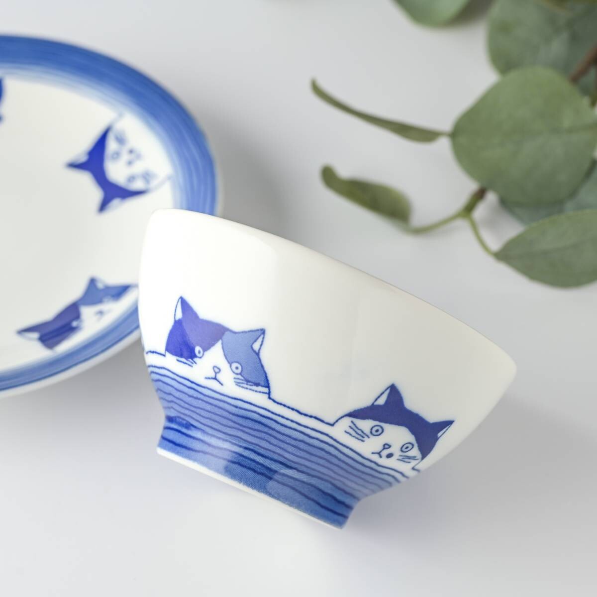 Shichita Cat Rice Bowl