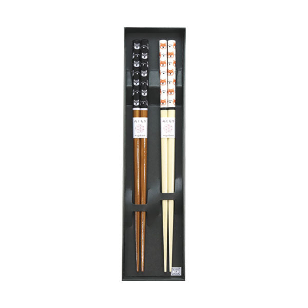 Tanaka Hashiten Chopsticks Set - Shiba Inu Dog