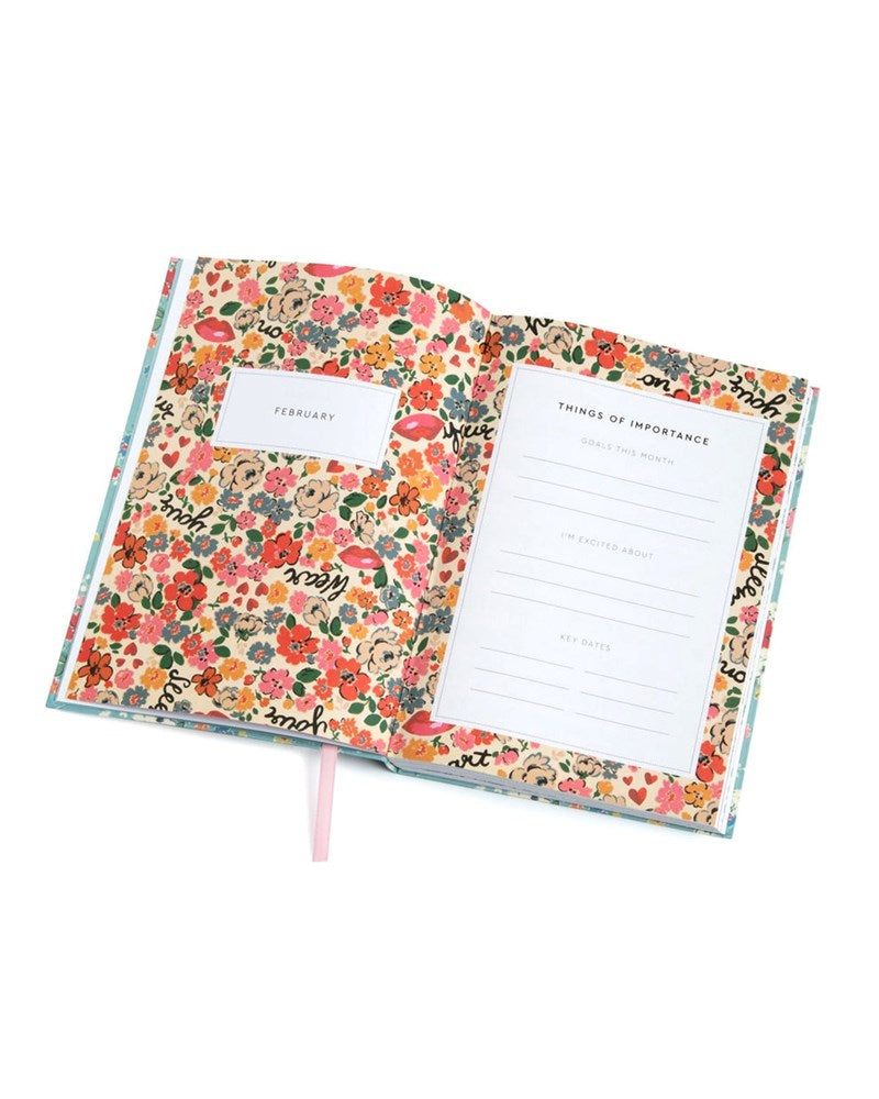 Cath Kidston A5 Diary-Clifton Rose 2025 Diary