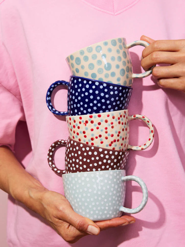 Jones & Co: Chino Mug Navy Sprinkle