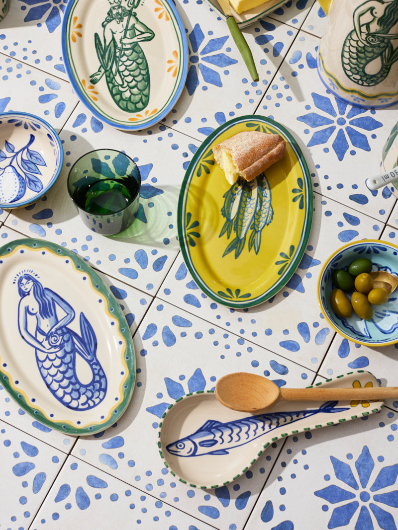 Jones & Co Piccolo Vita Plate - Fish