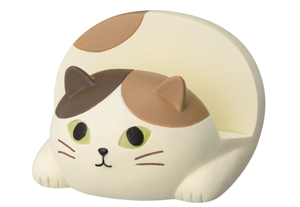 Glowing Eyes Cat Smartphone stand - Tortoiseshell