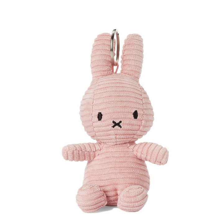 Miffy Keychain ECO Corduroy Pink