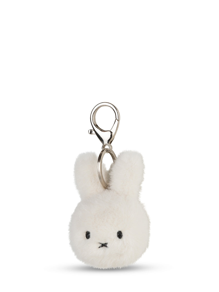 Bon Ton Toys Miffy ECO Fuzzy Keychain - Offwhite