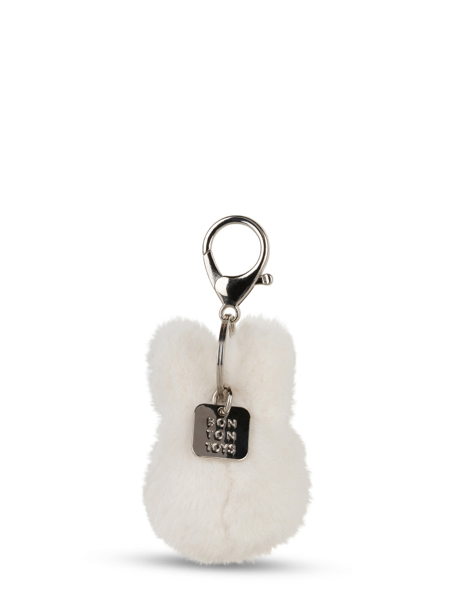 Bon Ton Toys Miffy ECO Fuzzy Keychain - Offwhite