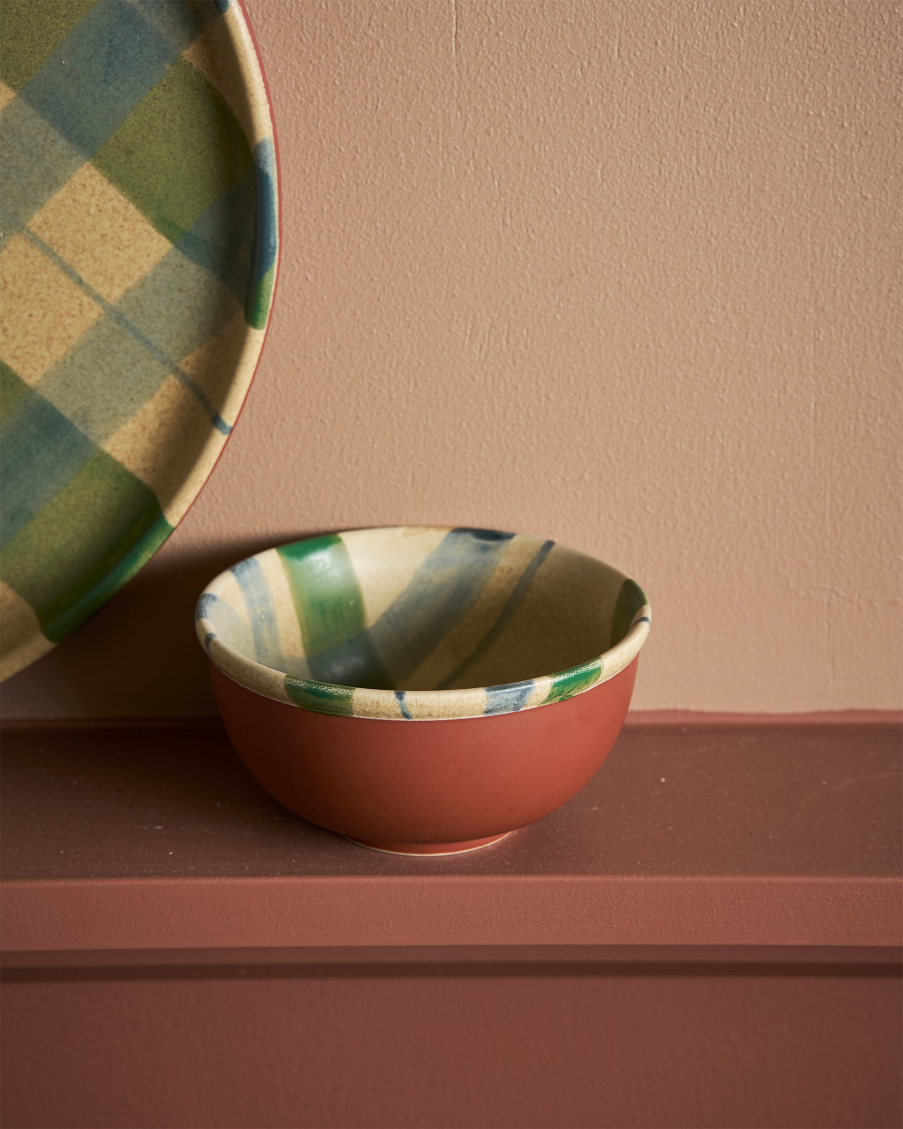 Robert Gordon Condiment Bowl - Tartan Cinnamon Christmas