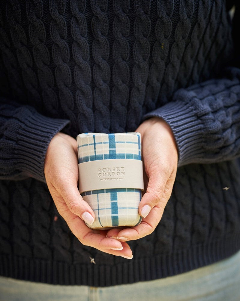 Robert Gordon: Travel Cup  - Denim with Silicone Band