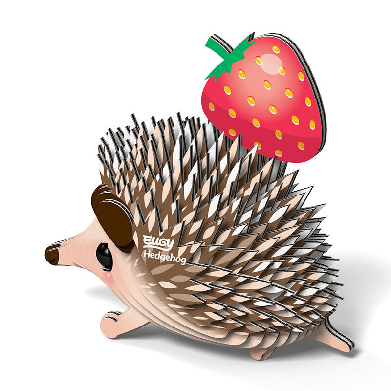Eugy 3D Paper Model: Hedgehog