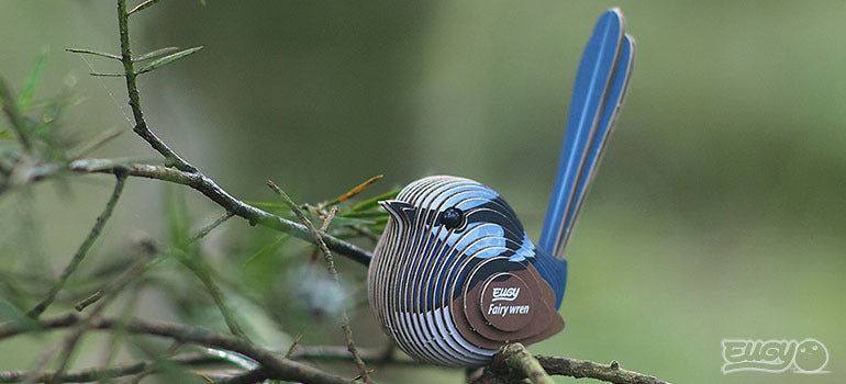 Eugy 3D Paper Model: Fairy Wern