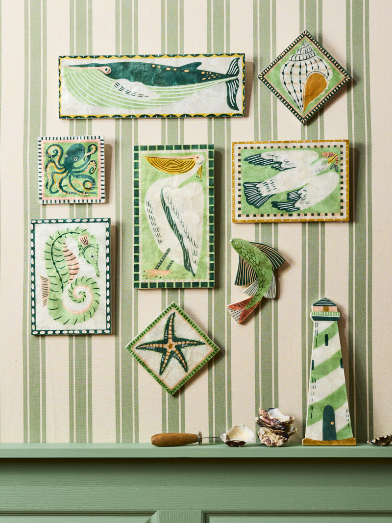 Jones & Co Mariner Wall Art - Octopus