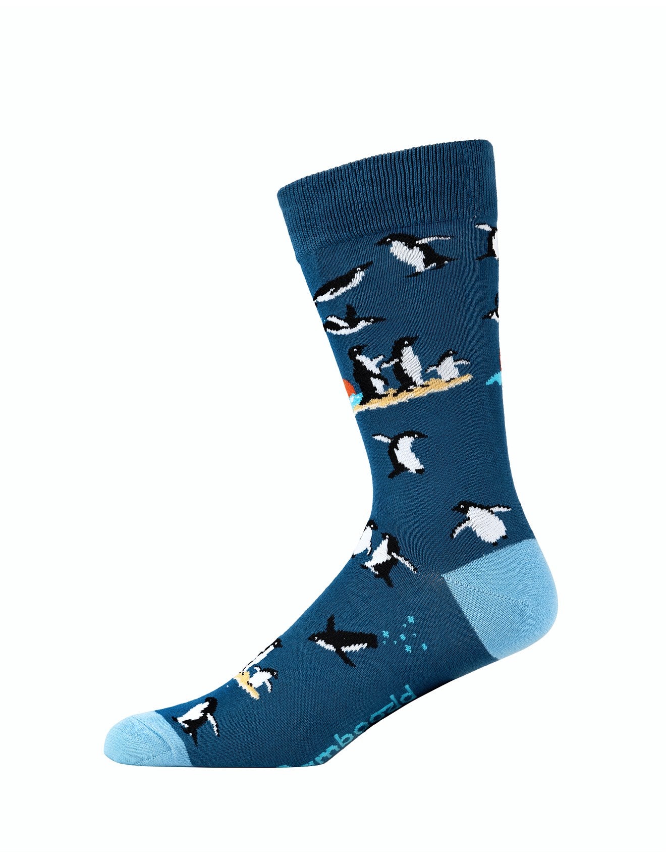 Bamboozld Little Penguins Men's Bamboo Socks