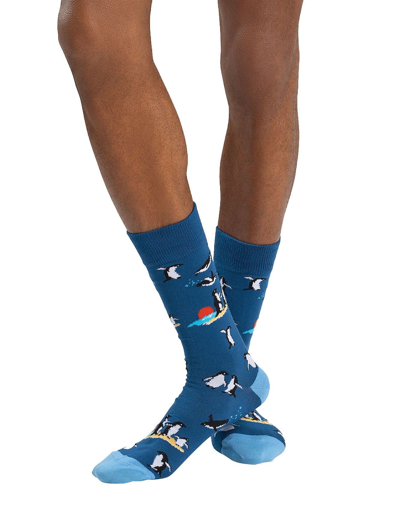 Bamboozld Little Penguins Men's Bamboo Socks