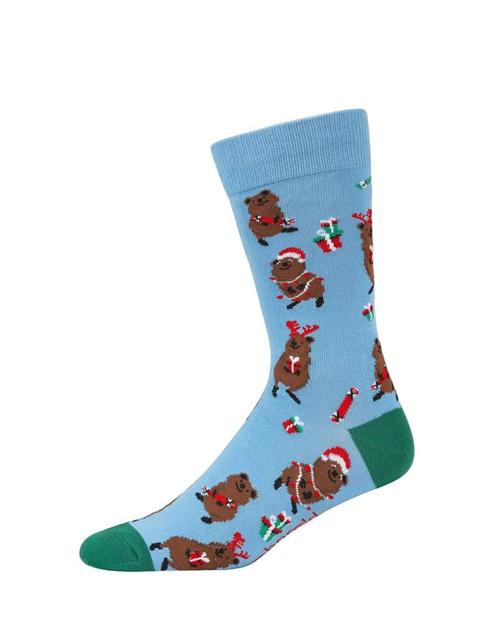 Bamboozld: Mens Festive Quokka Bamboo Sock